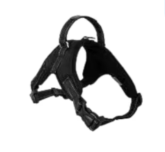 dog harness black