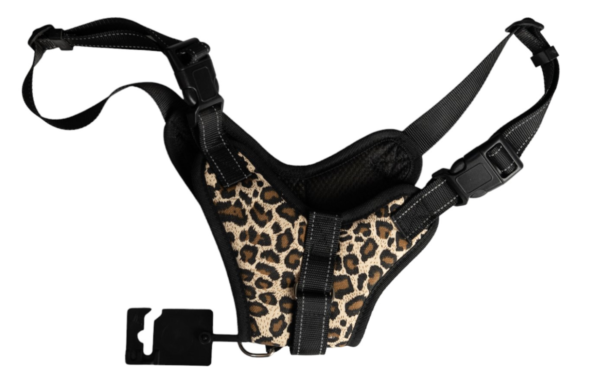 dog harness leopard