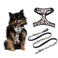 leopard dog harness